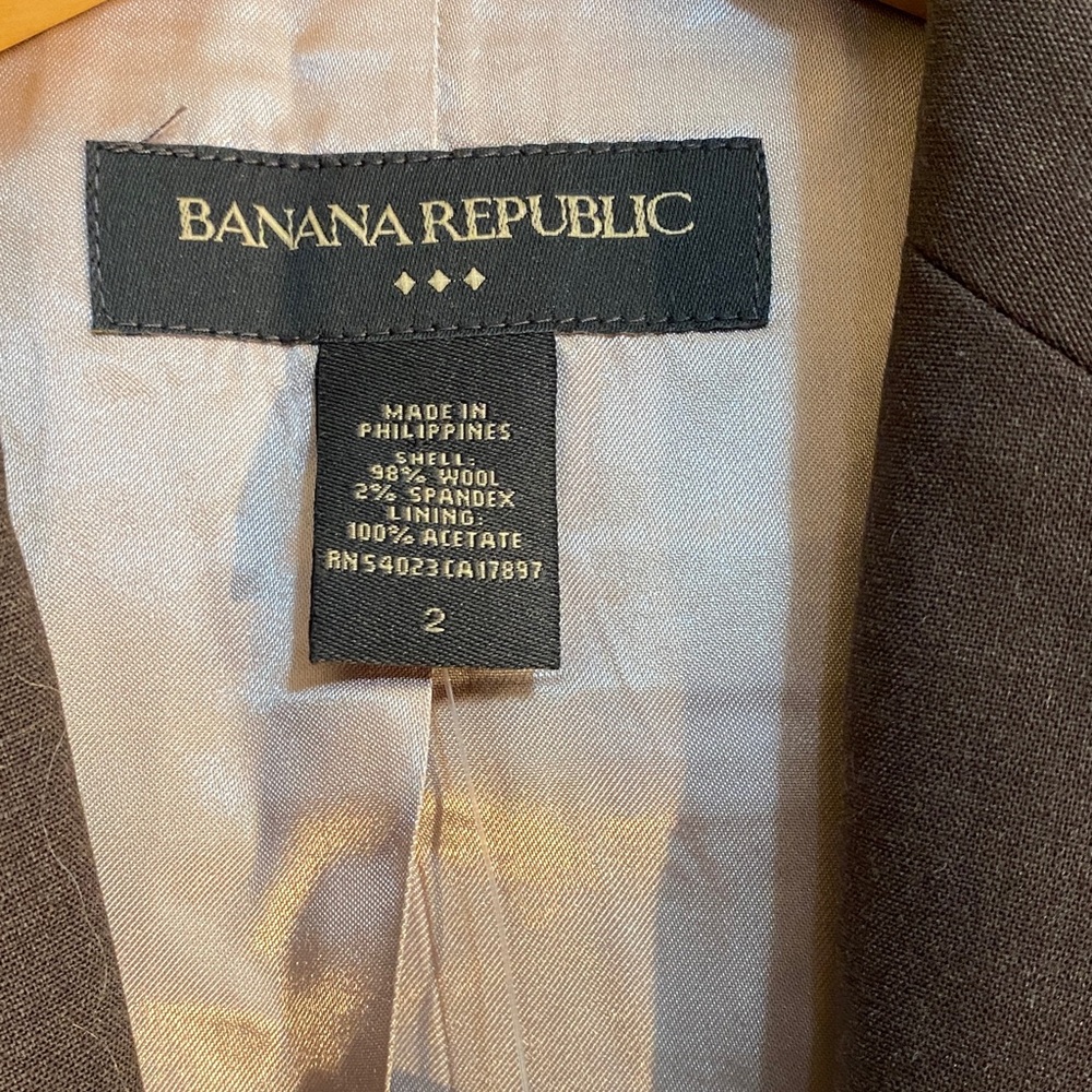 Banana Republic Charcoal Suit - Picture 2 of 8